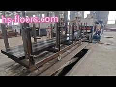 Surfaces extérieures de plancher en bois WPC extrudé