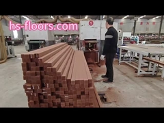 Surfaces extérieures de plancher en bois WPC extrudé